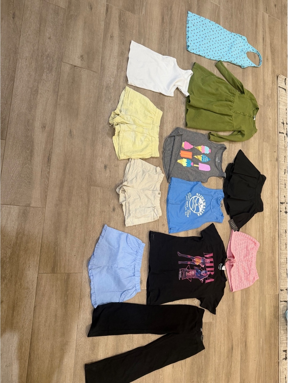 Girls’ 12-Piece Clothing Bundle | Size 10–12